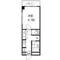 殿山ＩＶＹ 3階 １Kの間取り図