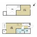 ｃｌａｉｒ 2階 ワンルームの間取り図
