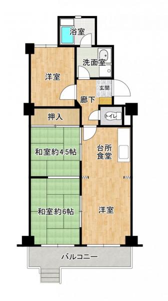 マンションノート 宝大幸ハイツの中古物件