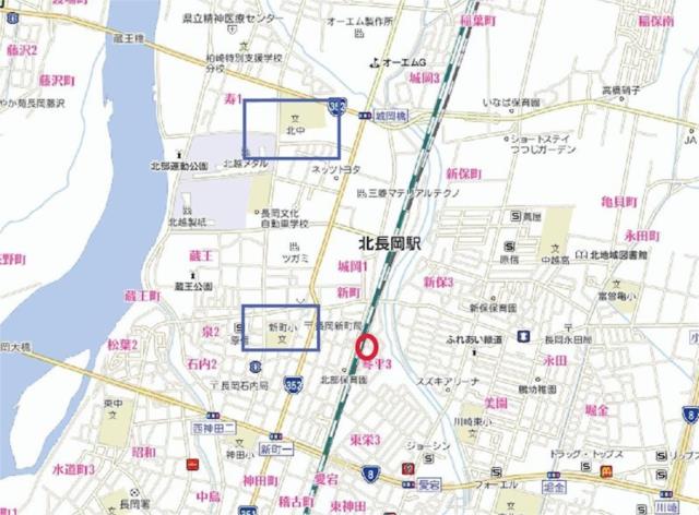 アットホーム 長岡市 琴平３丁目 北長岡駅 住宅用地 長岡市の土地 売地 宅地 分譲地など土地の購入情報