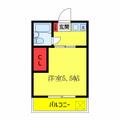 鈴木ハイム １０２ １Kの間取り図