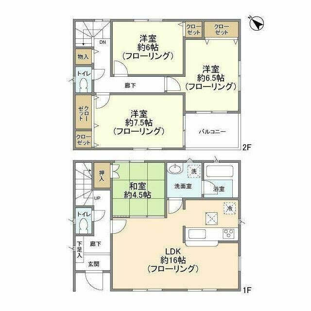 アットホーム ｋｏｌｅｔ東武動物公園 ４ｌｄｋ 提供元 株 タウンハウジング埼玉 新越谷店 北葛飾郡杉戸町の賃貸一戸建て