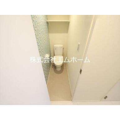 温水洗浄暖房便座付トイレ
