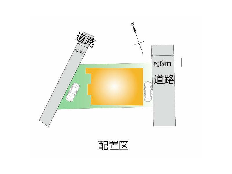 Inazawa City, Heiwa-cho Saikobo Irigami (Marubuchi Station) 2-story 5DK