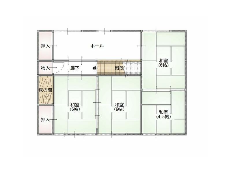 Watarai District, Watarai Town, Makido 2-story 9K