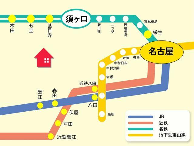 アットホーム】海部郡大治町 大字花常字西江端 （甚目寺駅 ） 2