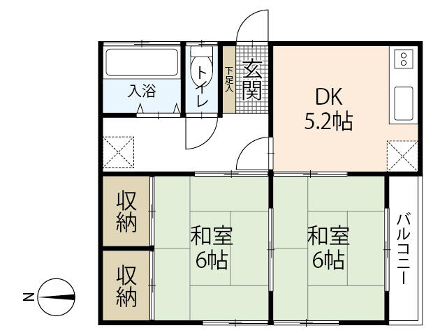 アットホーム 森川アパート 2階 ２ｄｋ 提供元 株 良和ハウス 横川駅前店 広島市安佐南区の賃貸アパート