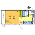 アルページュ １０１ １Kの間取り図