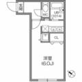 ＺＥＳＴＹ小石川 2階 ワンルームの間取り図