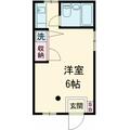 ヴィラステラ １０３ ワンルームの間取り図