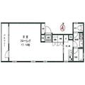 Ｖｉｏｌａ南麻布 ３０１ １Kの間取り図