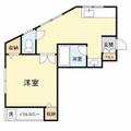 神戸市灘区 倉石通６丁目（王子公園駅） 2階 １DKの間取り図