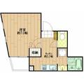 ＧＲＡＮＤ　ＪＯＵＲ ５０１ １Kの間取り図