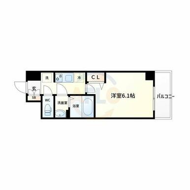 プレサンスDOMECITYコレーレ　間取り