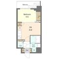 ＳＲＥＳＩＤＥＮＣＥ新宿早稲田ａｖｅｌｉｓ 8階 １DKの間取り図