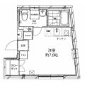 アクティ笹塚 6階 ワンルームの間取り図