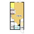 エクセルｄｕｏ 2階 ワンルームの間取り図