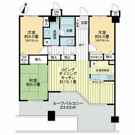 アットホーム ライオンズガーデン東川口けやき通り 6階 ３ｌｄｋ 提供元 株 大京穴吹不動産 池袋 賃貸営業課 川口市の賃貸マンション