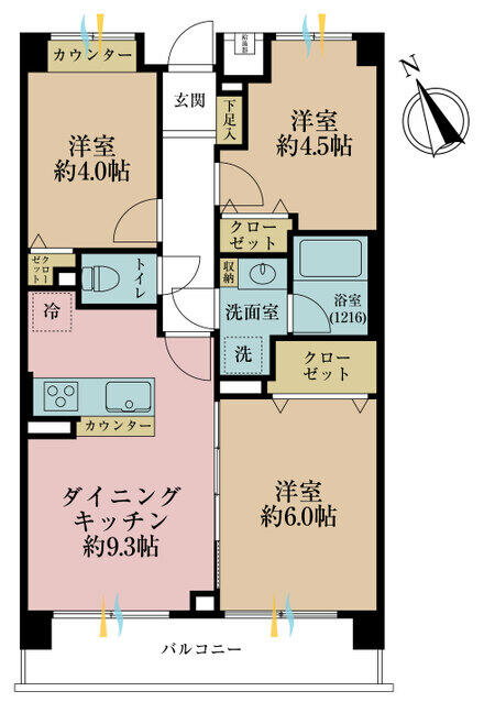 アットホーム】コスモお花茶屋参番館 13階 3DK[1020323789 アットホーム】コスモお花茶屋参番館 13階 3DK[1020323789