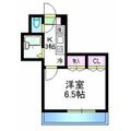 ヒルトップ２１ ３０Ｂ １Kの間取り図