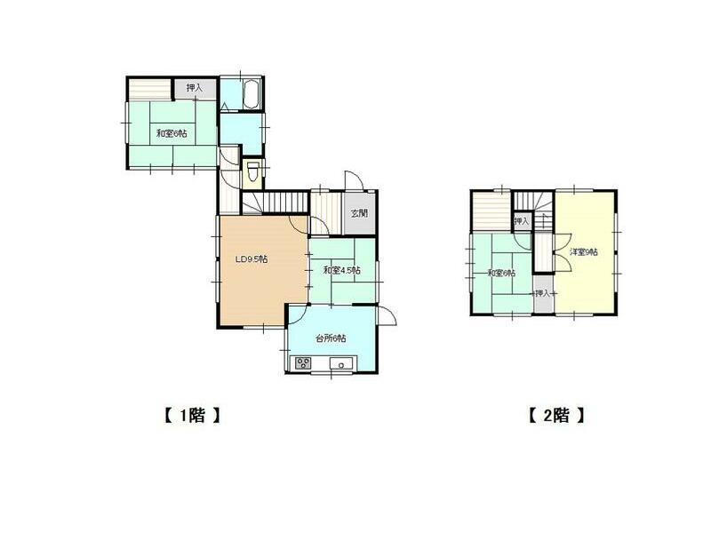 Kiryu City, Tsutsumimachi 1-chome (Nishi-Kiryu Station) 2-story 5DK