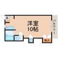 尼崎市 道意町３丁目（尼崎センタープール前駅） 5階 ワンルームの間取り図