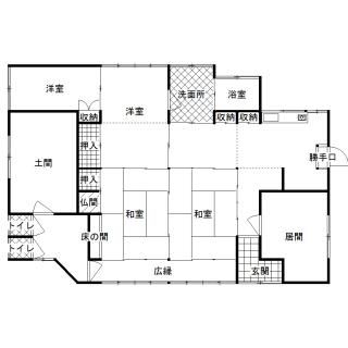 detached 山口市徳地八坂