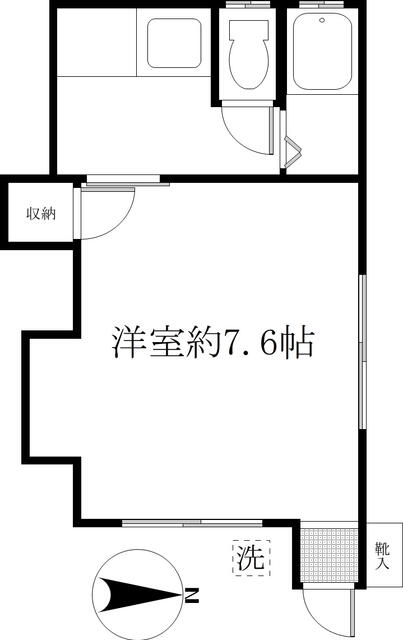 アットホーム グリーンハイツ山田 １０２ １ｋ 提供元 株 日鉄不動産 新宿区の賃貸アパート