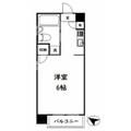 ブリーズ早稲田 ２０１ ワンルームの間取り図