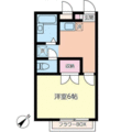 相模原市中央区 淵野辺１丁目（矢部駅） 2階 １Kの間取り図