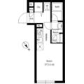 Ｌｕｄｅｎｓ沼袋ＭＡＸＩＶ 3階 ワンルームの間取り図