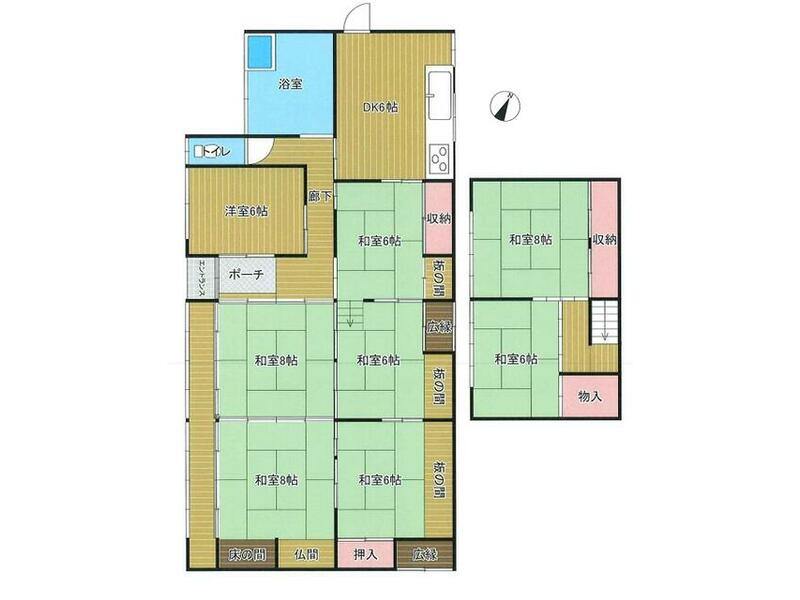 Isahaya City, Hinode Town (Isahaya Station) 2-story building 8DK