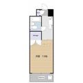 カサブローテ １０３ １Kの間取り図