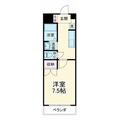 伊勢原市 板戸（伊勢原駅） 2階 １Kの間取り図