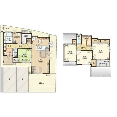 アットホーム 由布市 挾間町下市 向之原駅 2階建 ４ｌｄｋ 由布市の新築一戸建て 提供元 有 ジェットコーポレーション 一軒家 家の購入