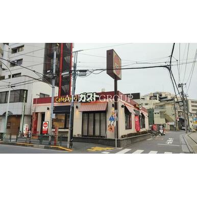 ガスト 西日暮里店 距離:428m