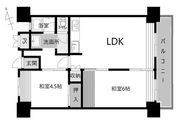 アットホーム】新中町ビル 1302 2LDK[6986096330]静岡市葵区