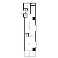 新宿区 四谷４丁目（新宿御苑前駅） 3階 １DKの間取り図