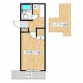 コエル第三ビル １０３ １Kの間取り図