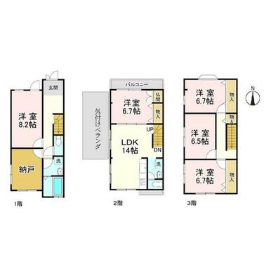 アットホーム 春日部市 南中曽根 豊春駅 3階建 ５ｓｌｄｋ 春日部市の中古一戸建て 提供元 ピタットハウス越谷店 株 イーグルハウジング 一軒家 家の購入