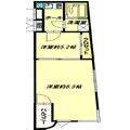 ビハーラ三谷 ２０１ １Kの間取り図