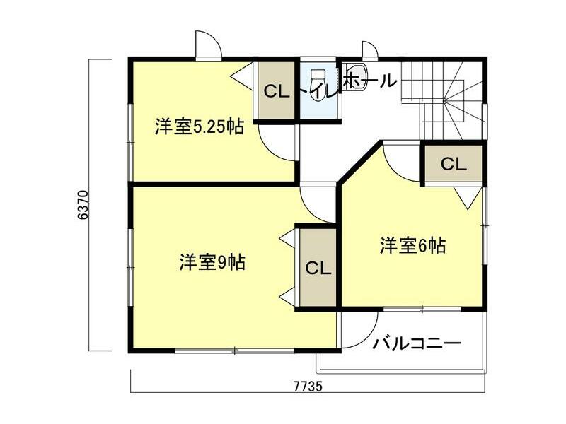 Aomori City, Oaza Gokuzawa, Matsumori, 2 stories above ground and 1 basement, 3LDK