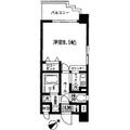 サクセス大橋 504 １Kの間取り図