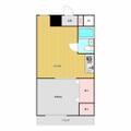 名古屋市東区 泉２丁目（高岳駅） 6階 １DKの間取り図