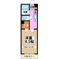 武蔵野市 境南町３丁目（武蔵境駅） 1階 １Kの間取り図