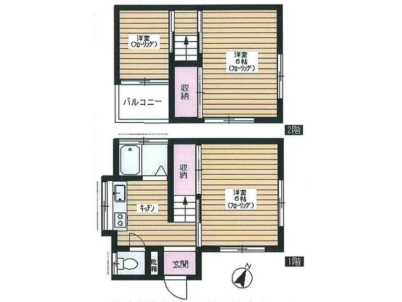 Nerima Ward, Oizumigakuencho 8-chome (Oizumigakuen Station) 2-story building 3K