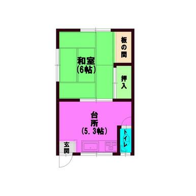 和室左側に窓はありません（正面のみ）