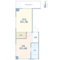 ブランシェ南青山 4階 １DKの間取り図