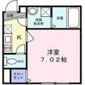 メゾン・ド・アミティ １０２ １Kの間取り図