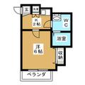 グリーンコート反町 1階 １Kの間取り図